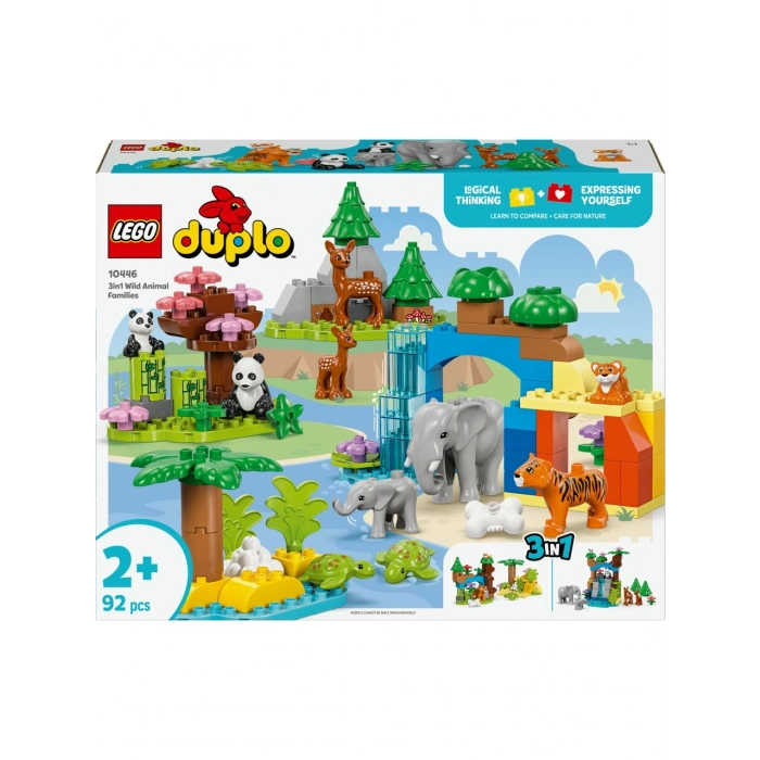 Lego 3ü 1 Arada Vahşi Hayvan Aileleri 10446