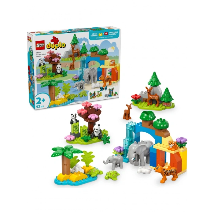 Lego 3ü 1 Arada Vahşi Hayvan Aileleri 10446