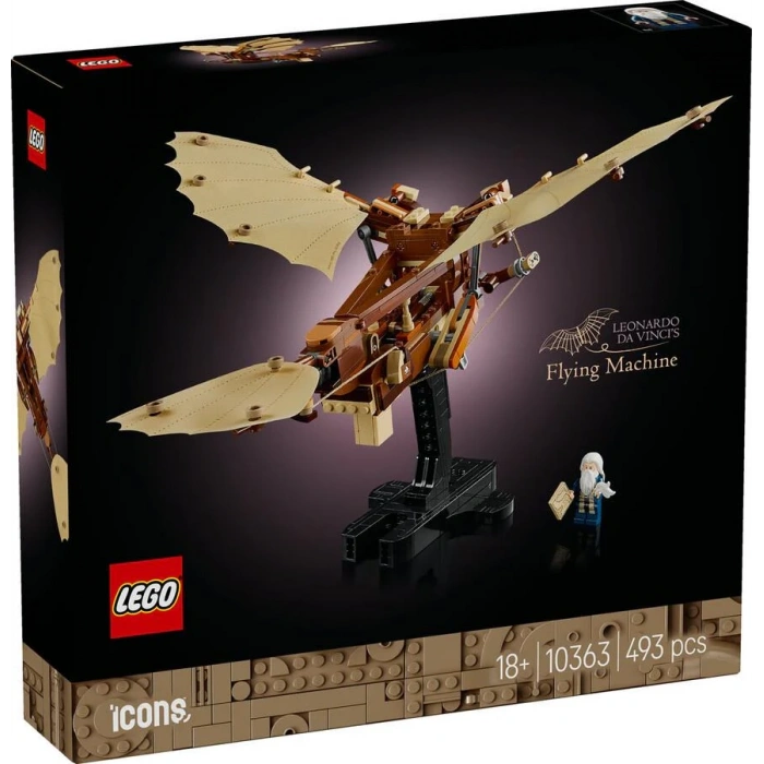 Lego Icons Leonardo da Vincinin Uçan Makine 10363