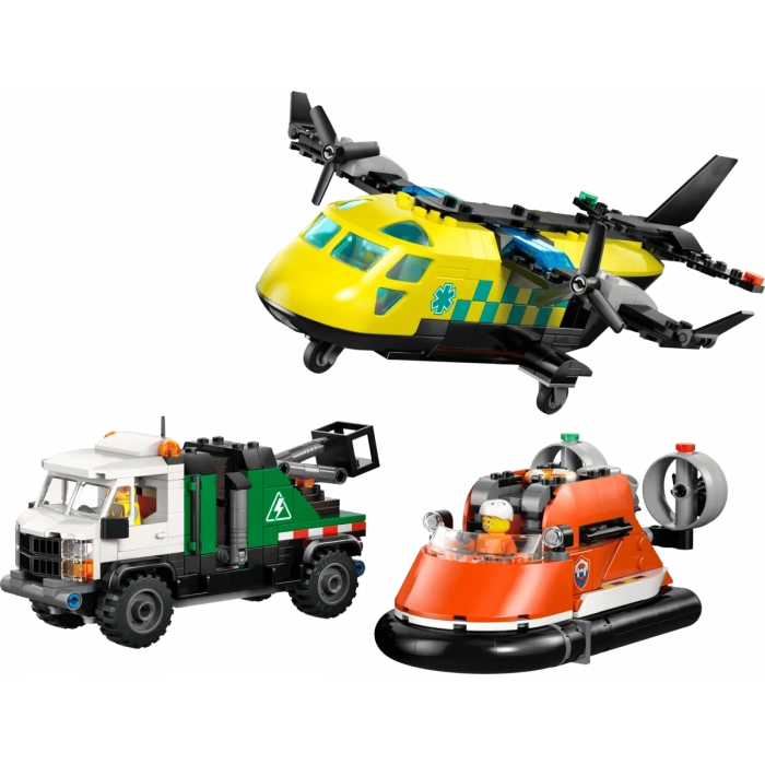 Lego Uçak Kamyon Ve Hovercraft