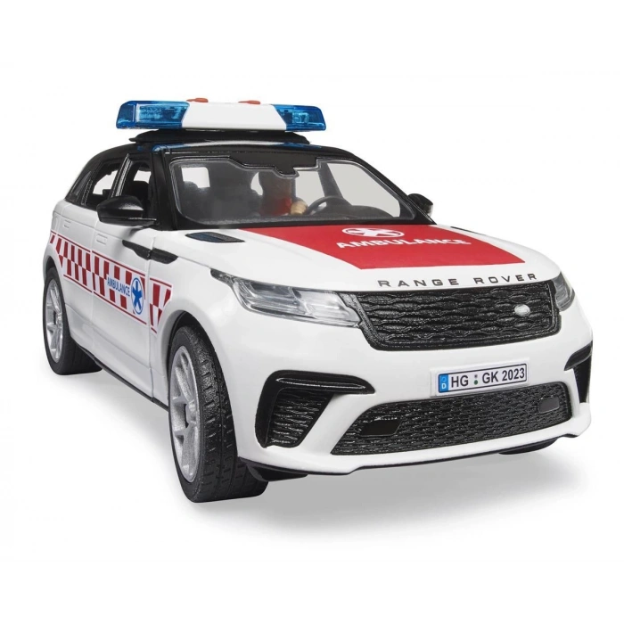 Bruder Range Rover Velar Acil Durum Aracı Sürücüsü 02885