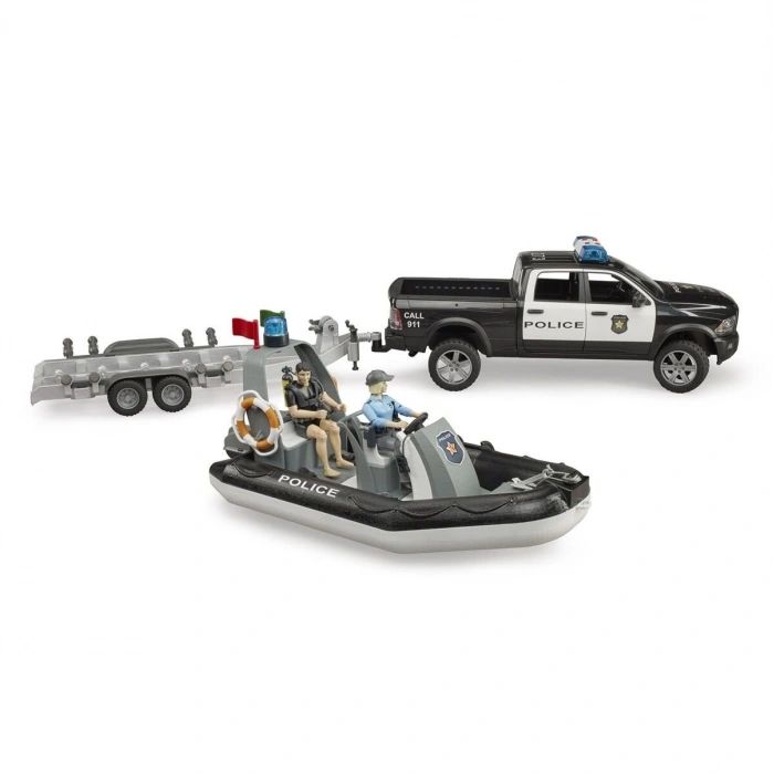 Bruder Ram 2500 Polis Römork Zodyak 2 Figür 02507