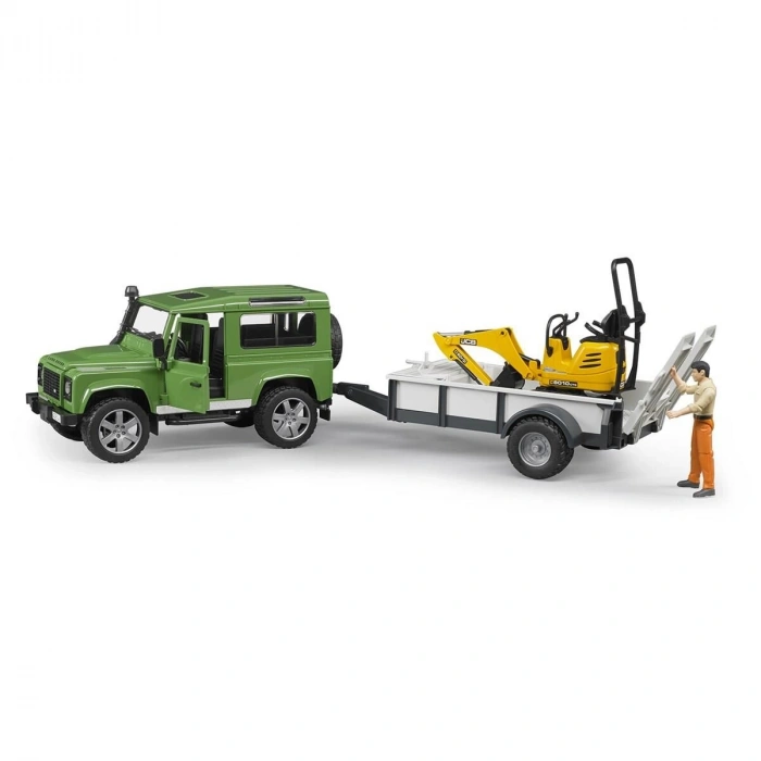 Bruder Land R Arazi Aracı Jcb Mini Kazıcı 02593