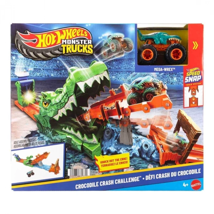 Mattel HW Monster Trucks Timsahı Devir Oyun