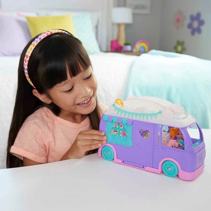 Mattel Polly Pocket Eğlenceli Karavan JCC32