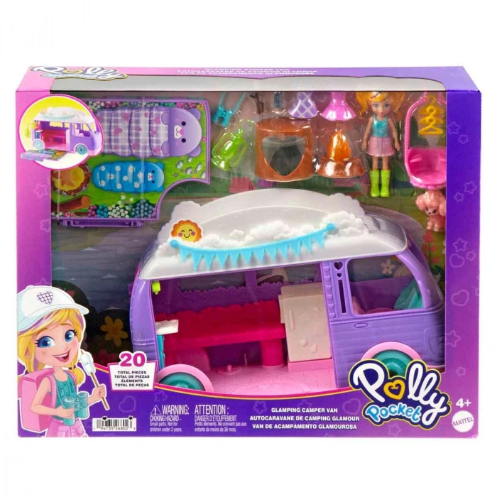 Mattel Polly Pocket Eğlenceli Karavan JCC32