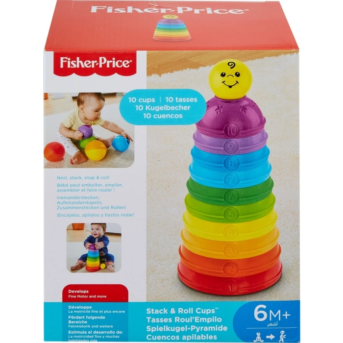 Mattel Fisher Price Numaralı Kaplar W4472