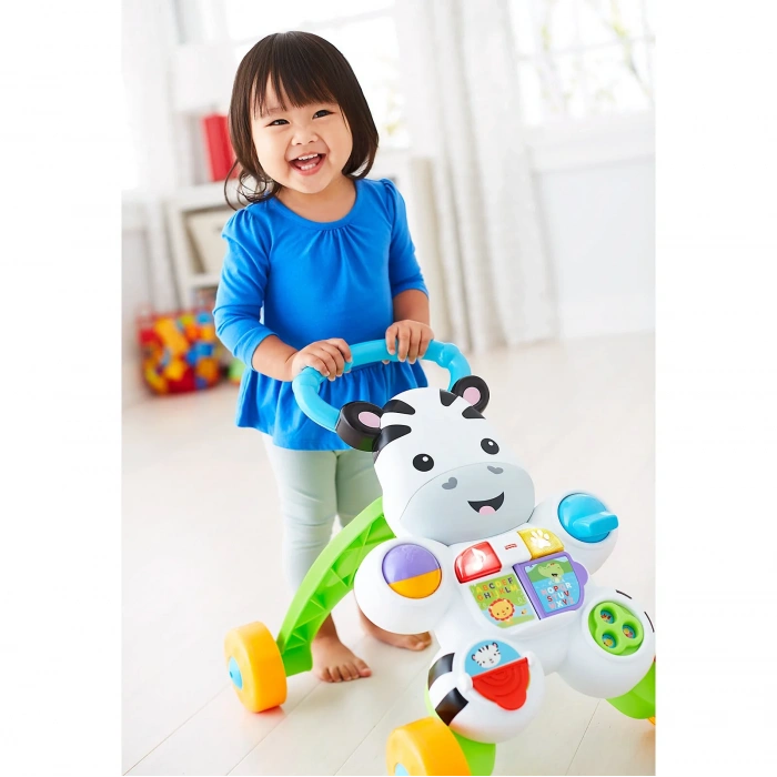 Mattel Fisher Price Melodili Zebra Yürüteç DLD80