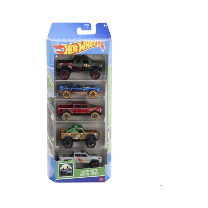 Mattel Hot Wheels Beşli Araba Seti 1806