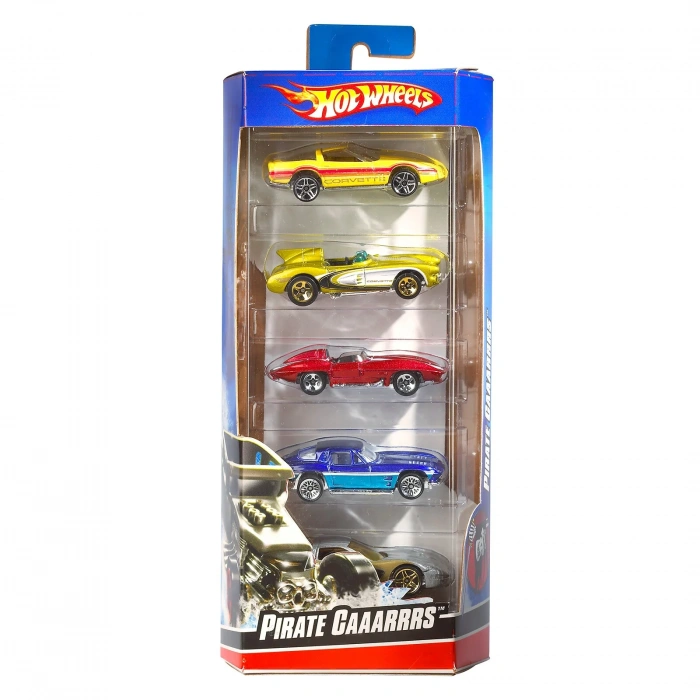 Mattel Hot Wheels Beşli Araba Seti 1806