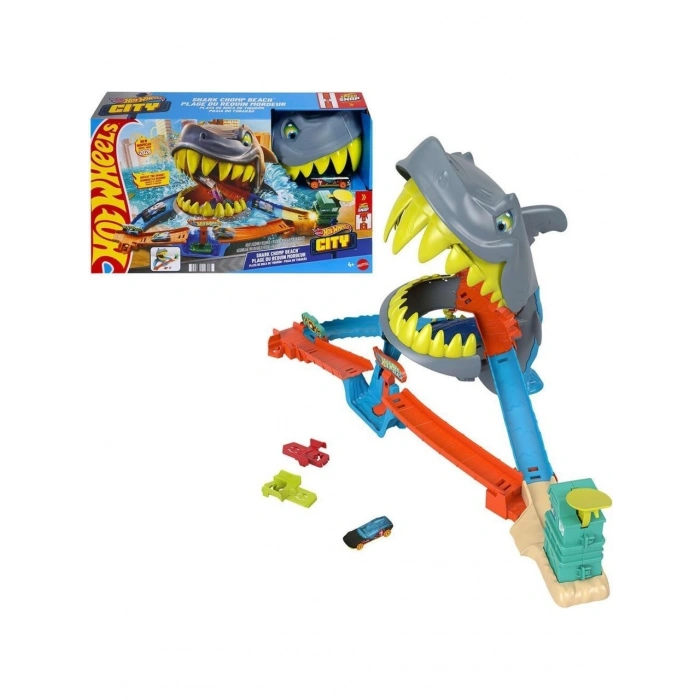 Mattel Hot Wheels City Köpekbalığı Sahil Savaşı