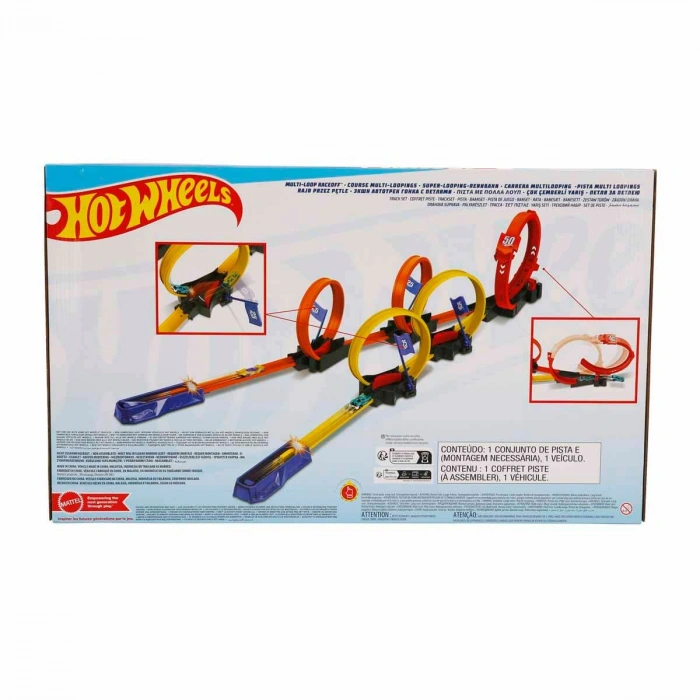 Mattel Hot Wheels Çok Çemberli Yarış Seti HDR83