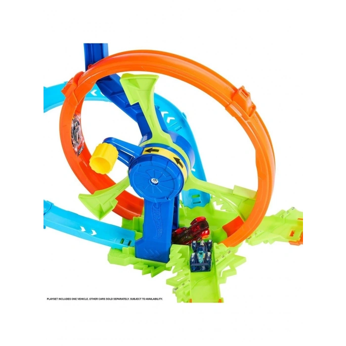 Mattel Hot Wheels Hızlı Fırlatma Döngü Parkuru JBX65