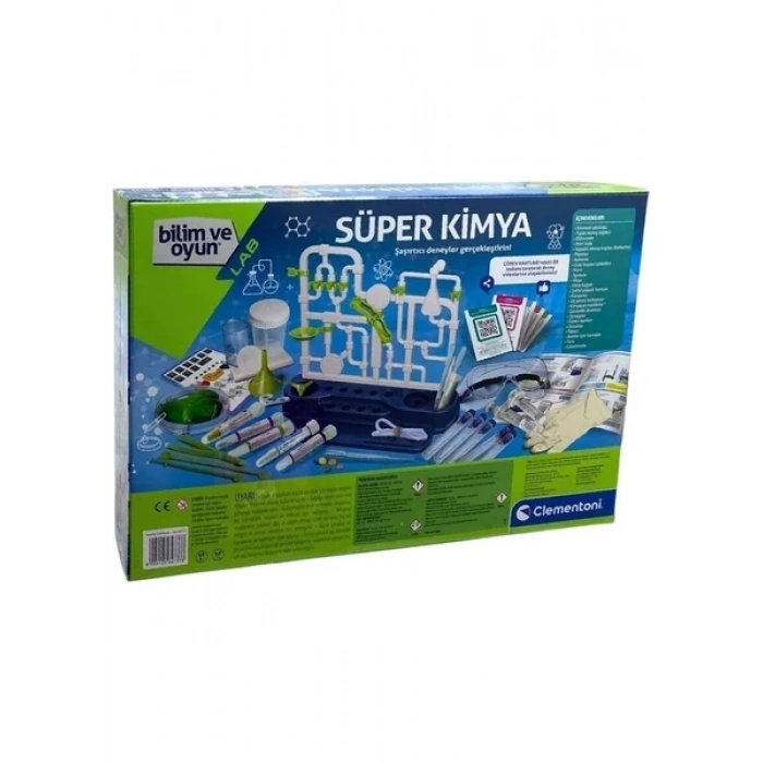 Clementoni Bilim Ve Oyun Süper Kimya 64737