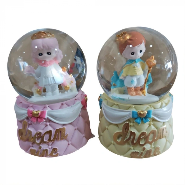 Seher 4.5 Cm Küçük Boy Kar Küresi Işıklı