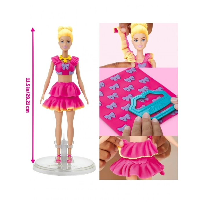 Hasbro Play Doh Barbie Volanlar ve Düğmeler G1361