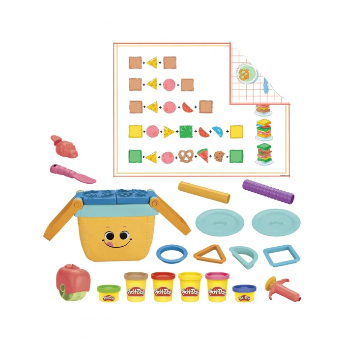 Hasbro Play Doh Piknik Şekilleri Başlangiç F6916