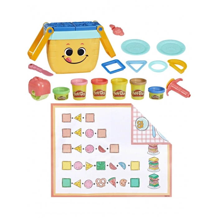 Hasbro Play Doh Piknik Şekilleri Başlangiç F6916