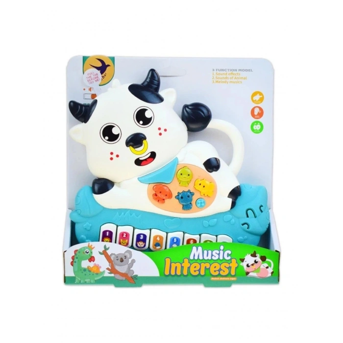 Seher Pilli Müzikli İnek Piyano 855-43D