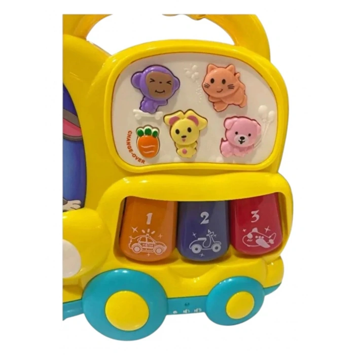 Seher Pilli Müzikli Tavşan Otobüsü 855-63D