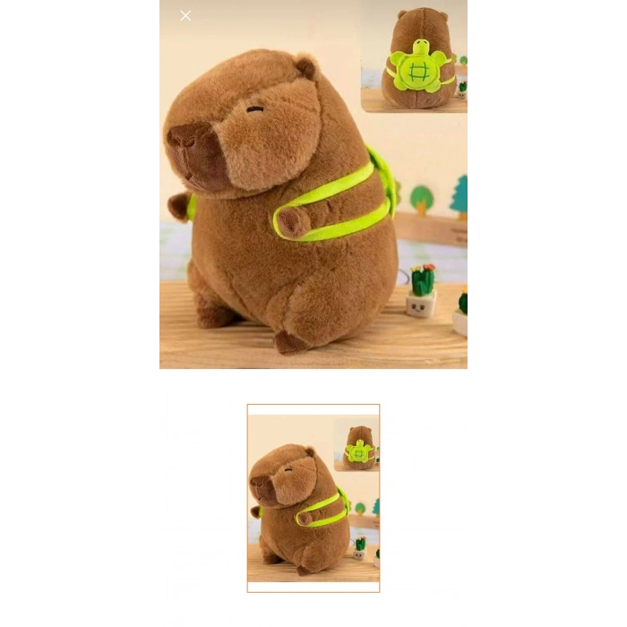 Kapibara Yeşil Sülüfet Anahtarlık