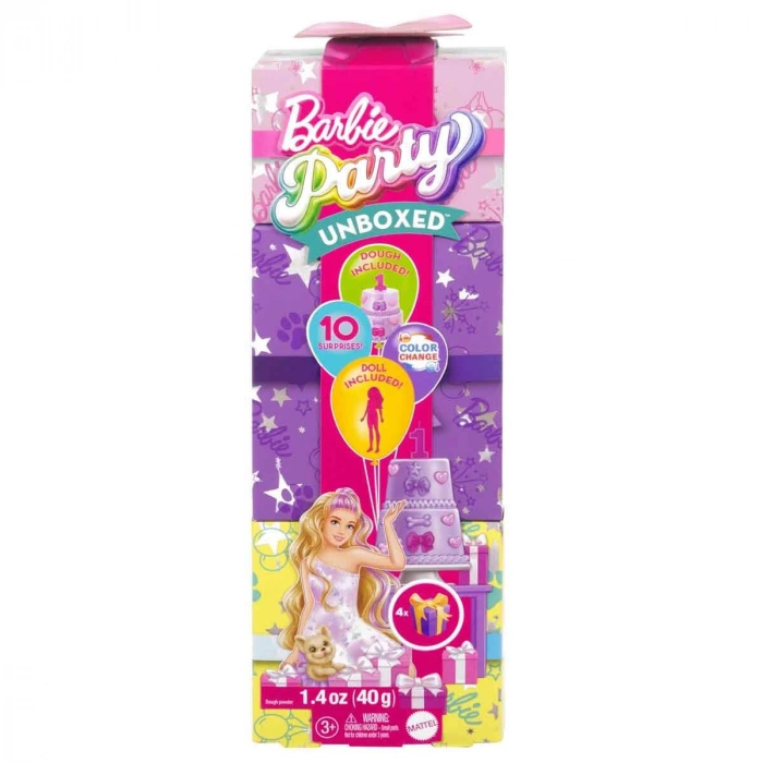 Barbi̇e Party Unboxed Köpeğimin Doğum Günü Serisi