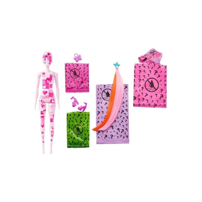 Barbie Color Reveal Balondan Hayvan Figürleri Serisi JFV58-JGB07