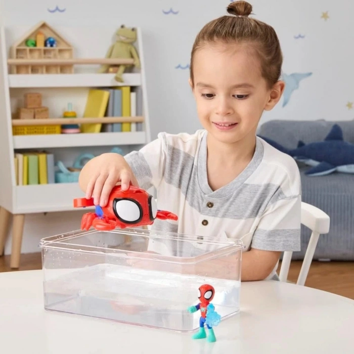 Marvel Spidey and His Amazing Friends Water Webs Spider-Crab Figür Seti