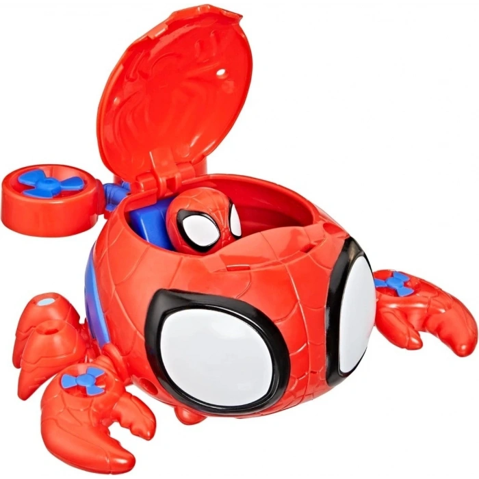 Marvel Spidey and His Amazing Friends Water Webs Spider-Crab Figür Seti