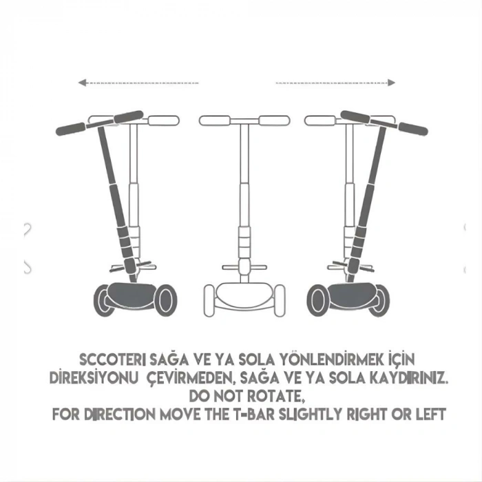 Furkan Cool Wheels Cortıx Scooter Mavi