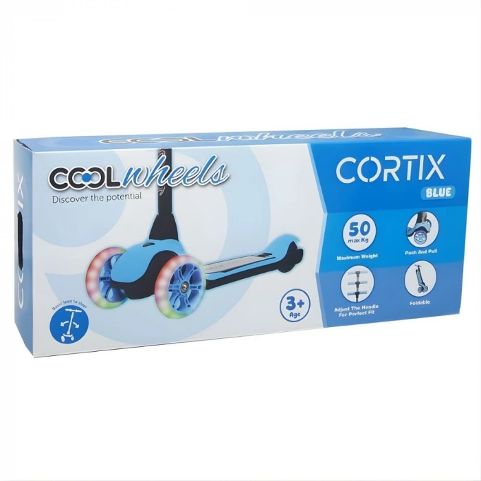 Furkan Cool Wheels Cortıx Scooter Mavi