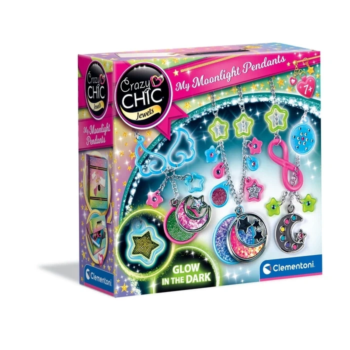 Clementoni Crazy Chic Ayışığı Kolyeler 18584