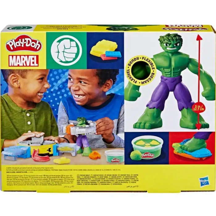 Hasbro Play Doh Hulk Smash And Squısh Oyun Seti