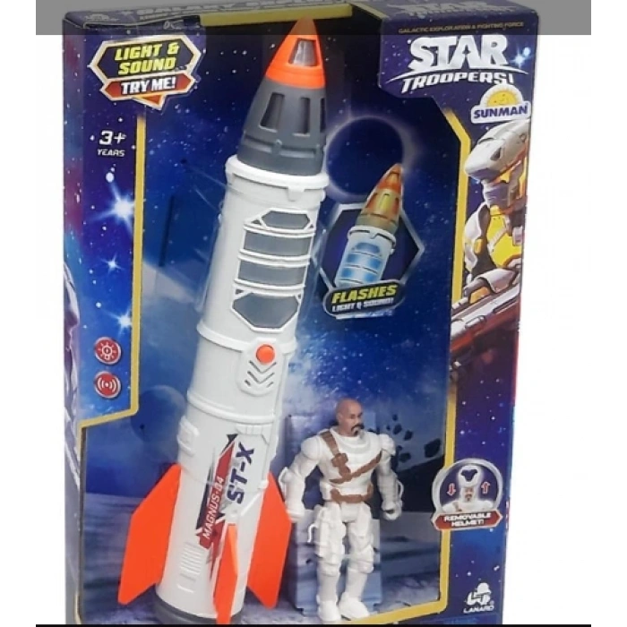 STAR TROOPERS GALAXY EXPLORER SES/IŞIK