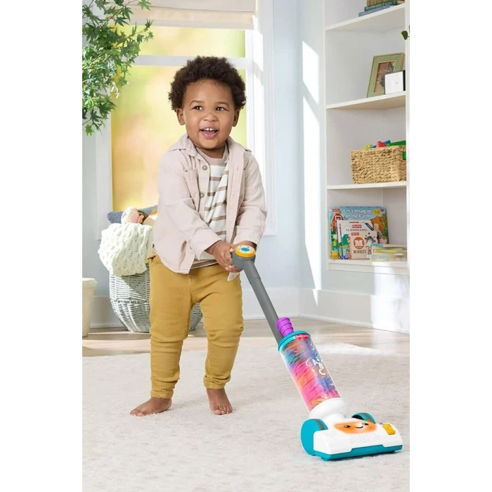 FISHER PRICE EGLEN VE ÖGREN 2Sİ 1 ARADA SÜPÜRGE