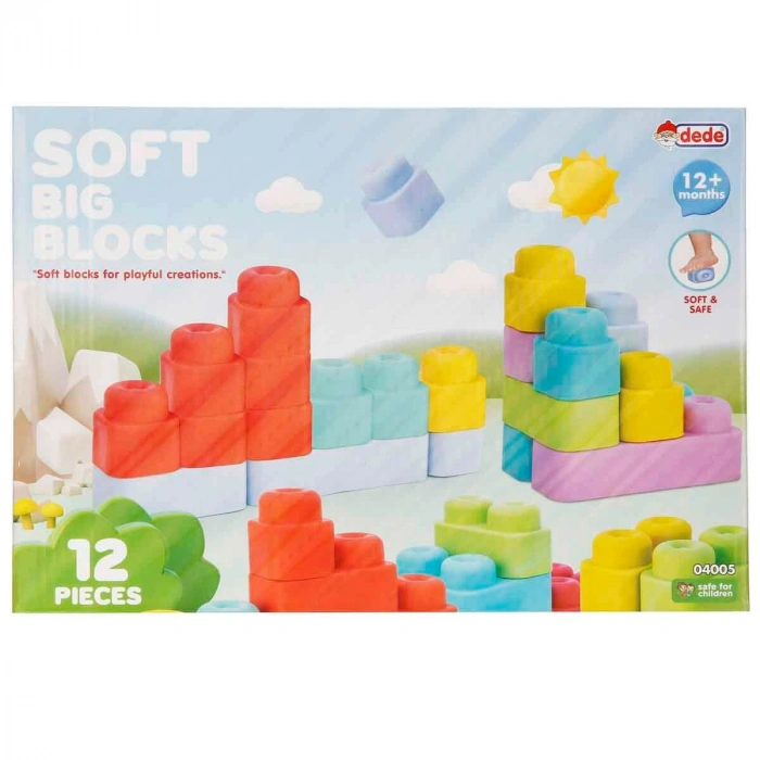 YUMUSAK BIG BLOKLAR 12 PARÇA