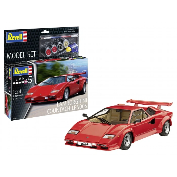 Adore Revell M. Set Lamborghini Countach LP500S