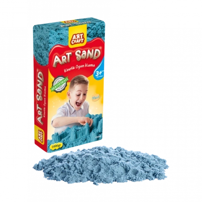 AKSESUARLI MAVI KINETIK OYUN KUMU 1000GR