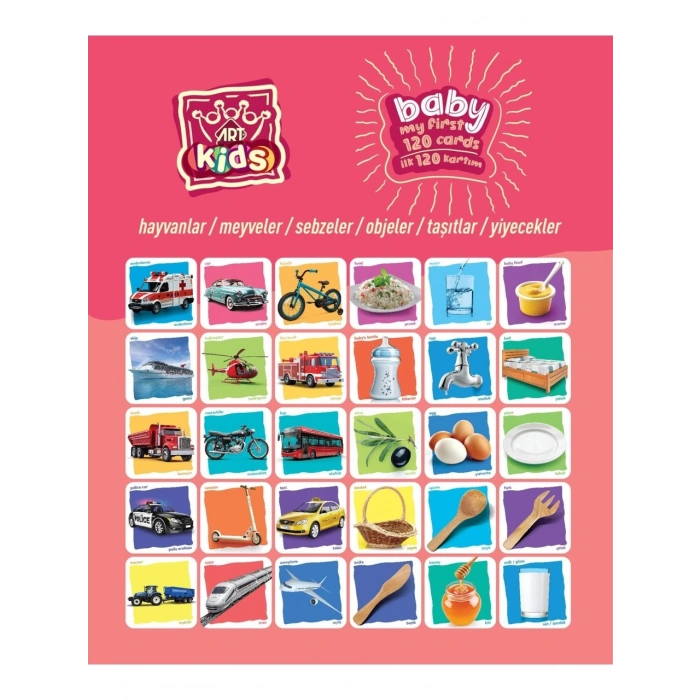 BABY ILK EGITIM KARTLARIM ART PUZZLE