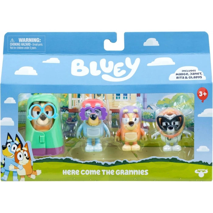 BLUEY 4LÜ FİGÜR SETİ 2A
