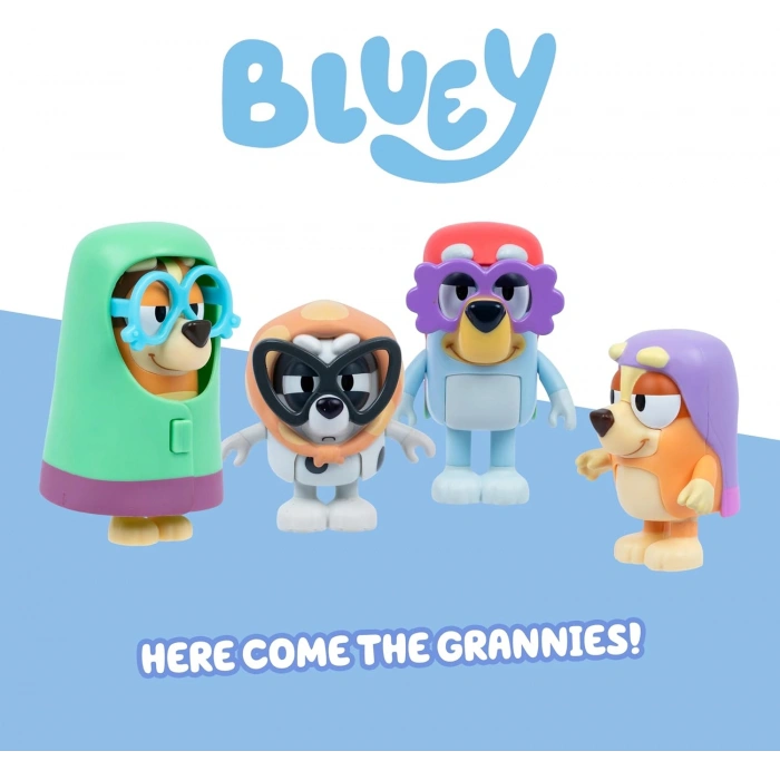 BLUEY 4LÜ FİGÜR SETİ 2A