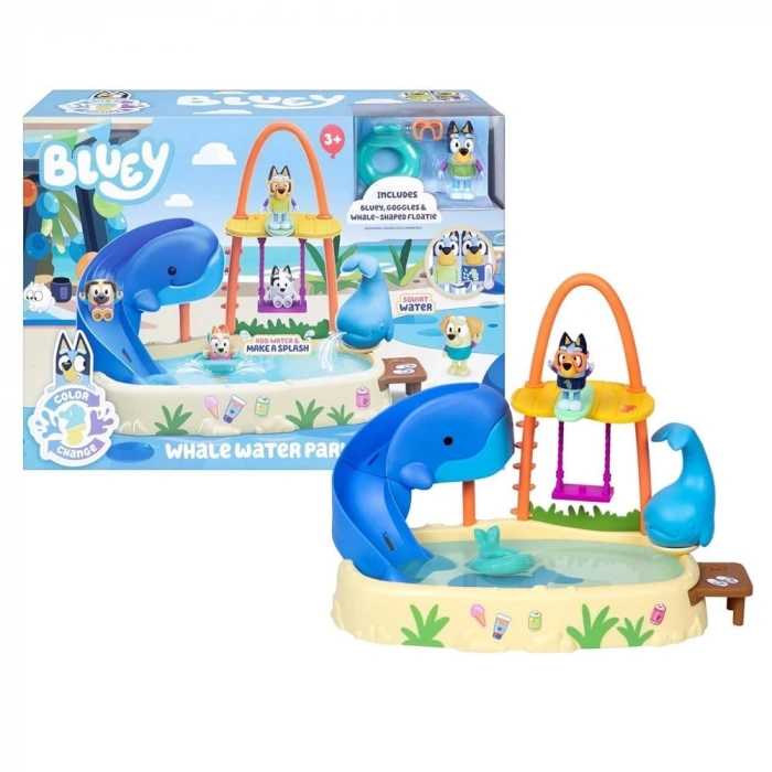 BLUEY BALİNA SU PARKI OYUN SETİ