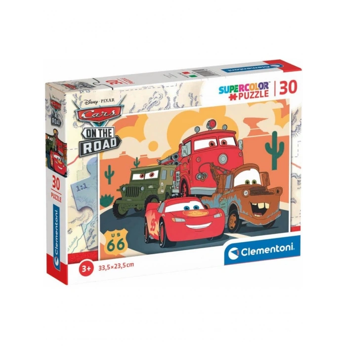 Clementoni 30 Pcs Cars On The Road 20274