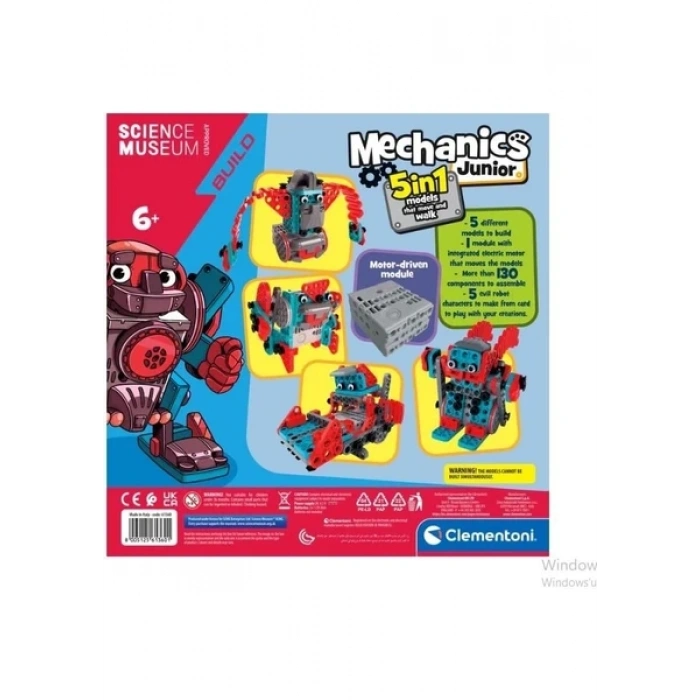 Clementoni Mekanik Juniore Hareketli Robot 61360