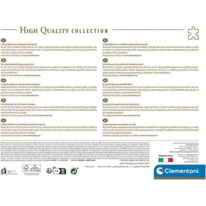 Clementoni Puzzle 1000 Hqc Waterfall 39385