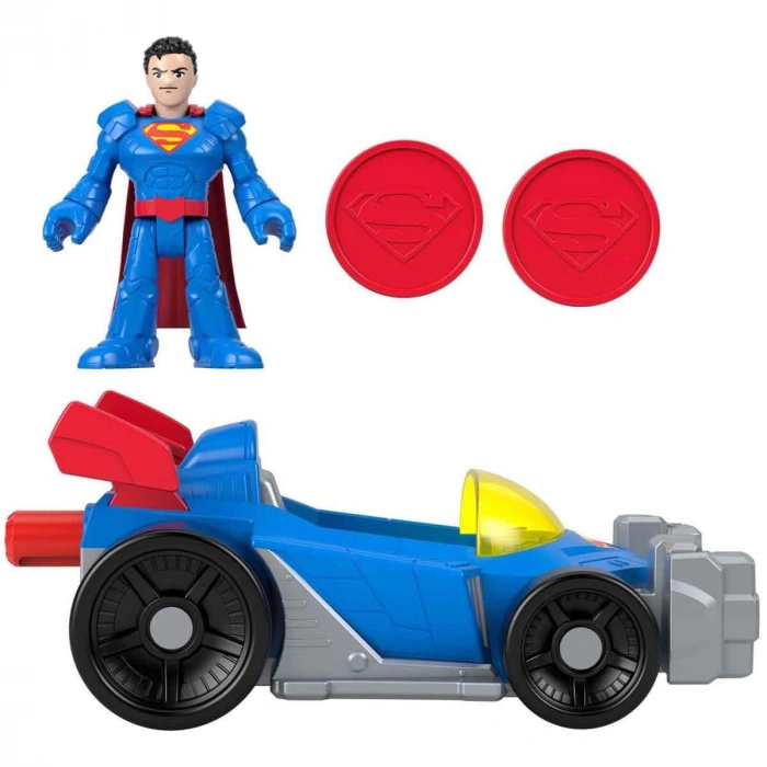 Fisher Price Imaginext DC Super Friends Metal Force Oyun Seti - Supermobile