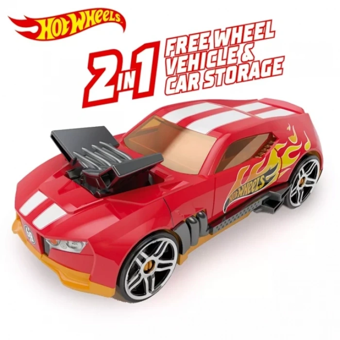 HOT WHEELS 2in-1 Race Haul Car Storage Case