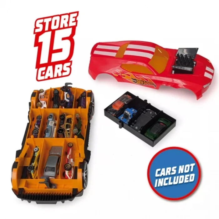 HOT WHEELS 2in-1 Race Haul Car Storage Case