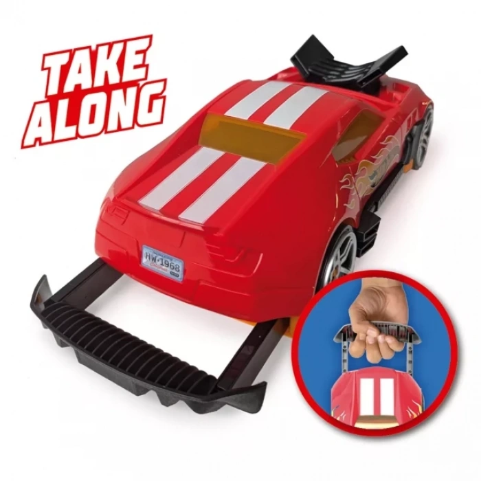 HOT WHEELS 2in-1 Race Haul Car Storage Case