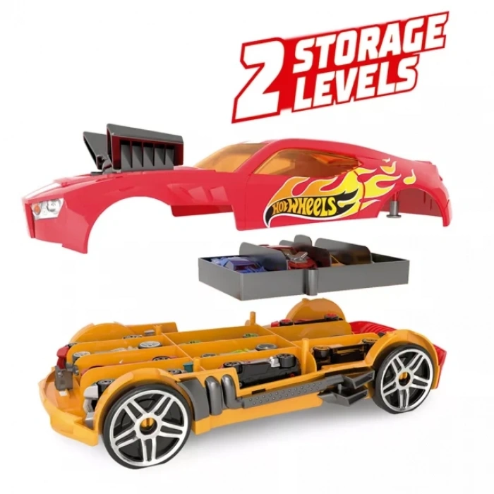 HOT WHEELS 2in-1 Race Haul Car Storage Case